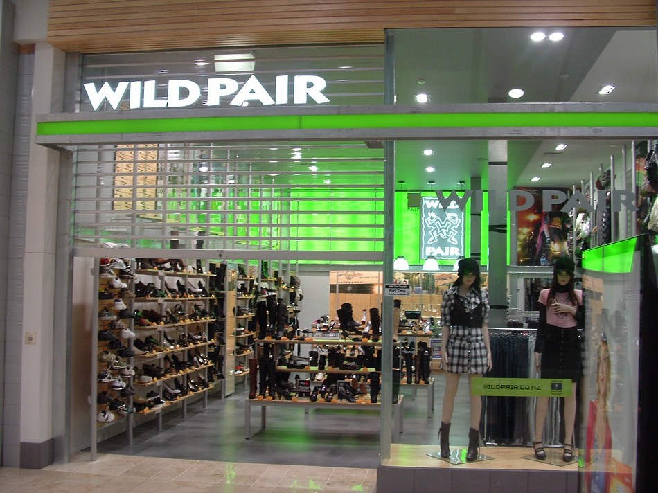 Illuminated Retail Shopfront - WildPair